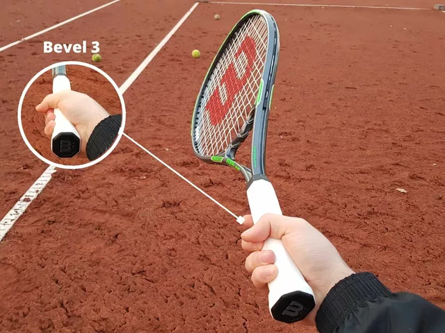 How has tennis grip popularities changed across the years?